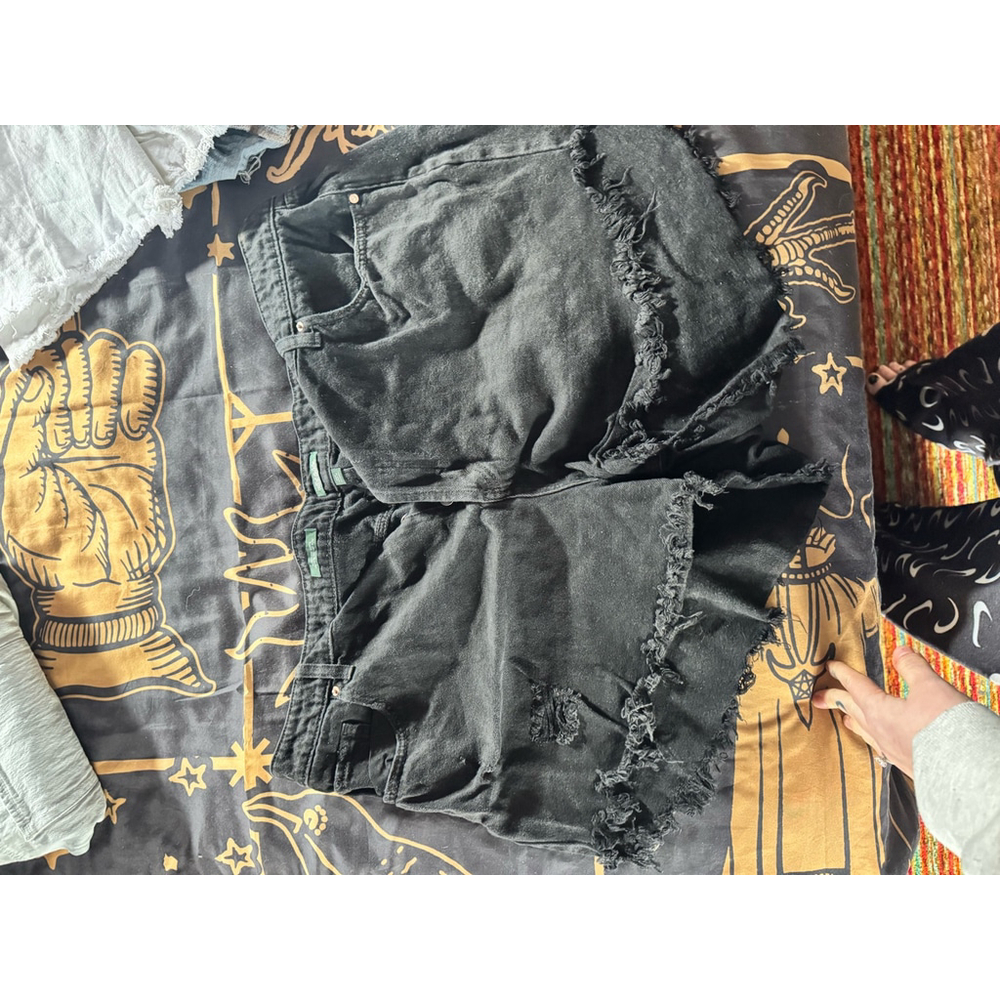 Women's Wild Fable Black Denim Shorts
